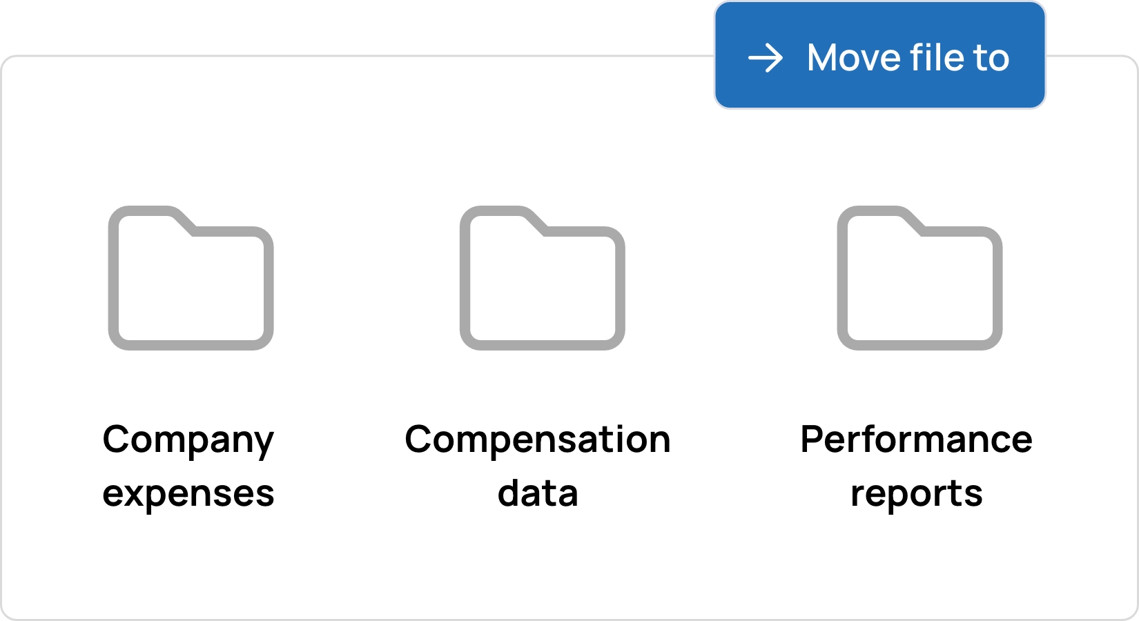 Simplify file access with organized folders