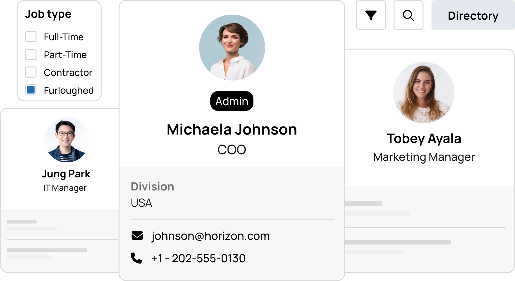 Instant access to your whole team