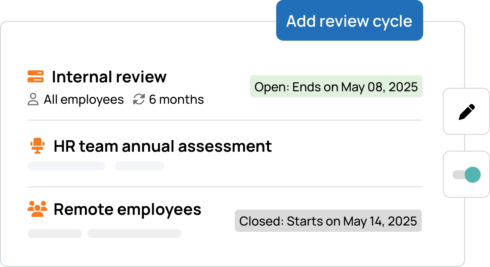 Reviews that run like clockwork