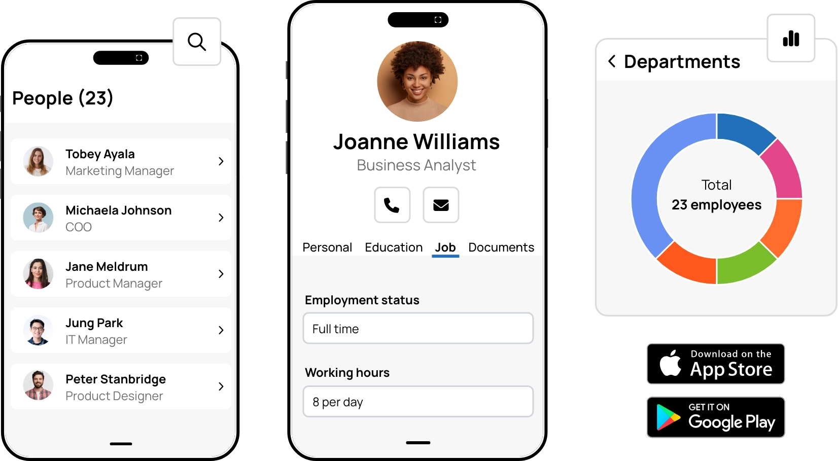 Enjoy core HR features, without compromises