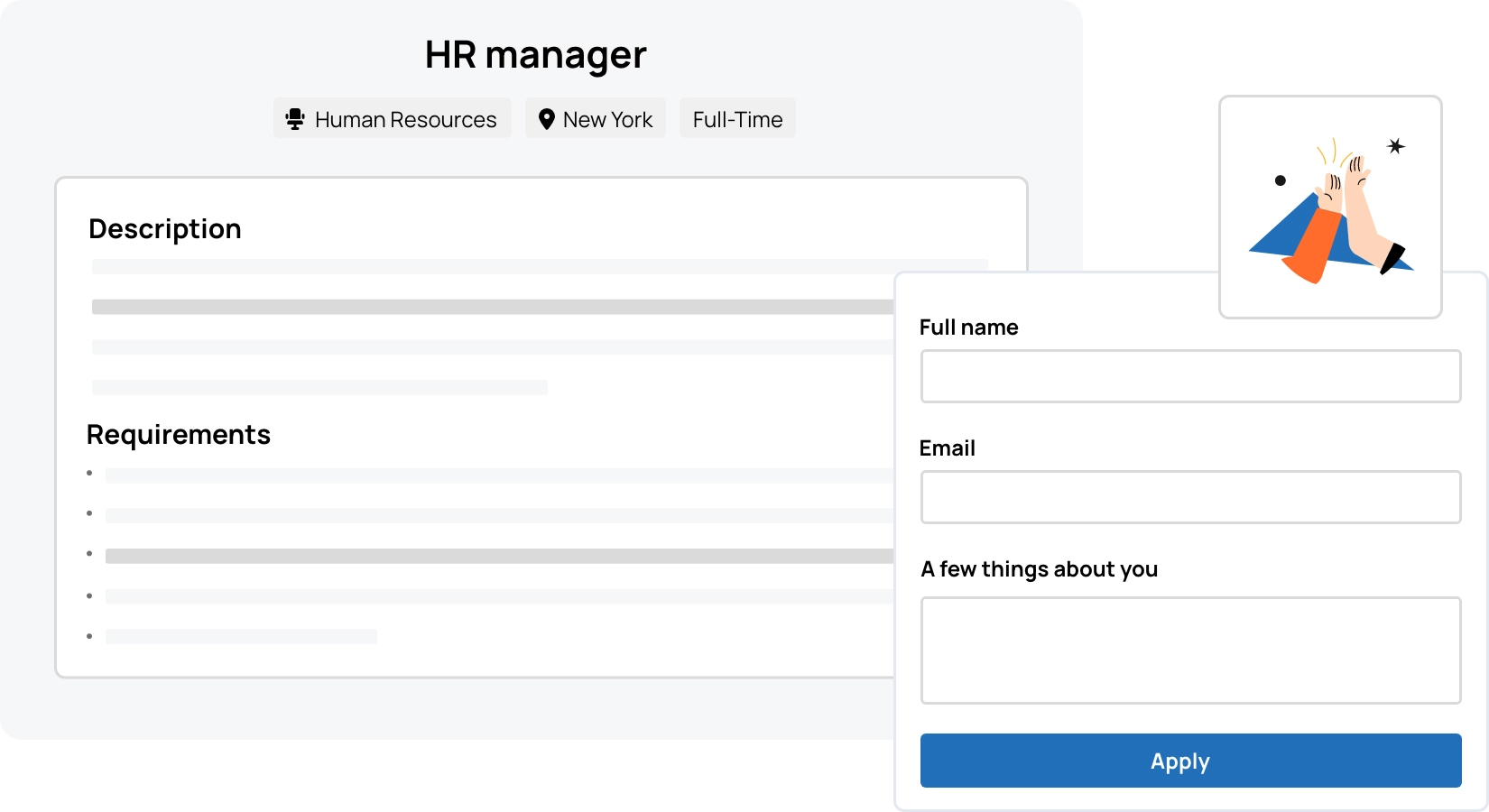 Deliver a seamless candidate experience
