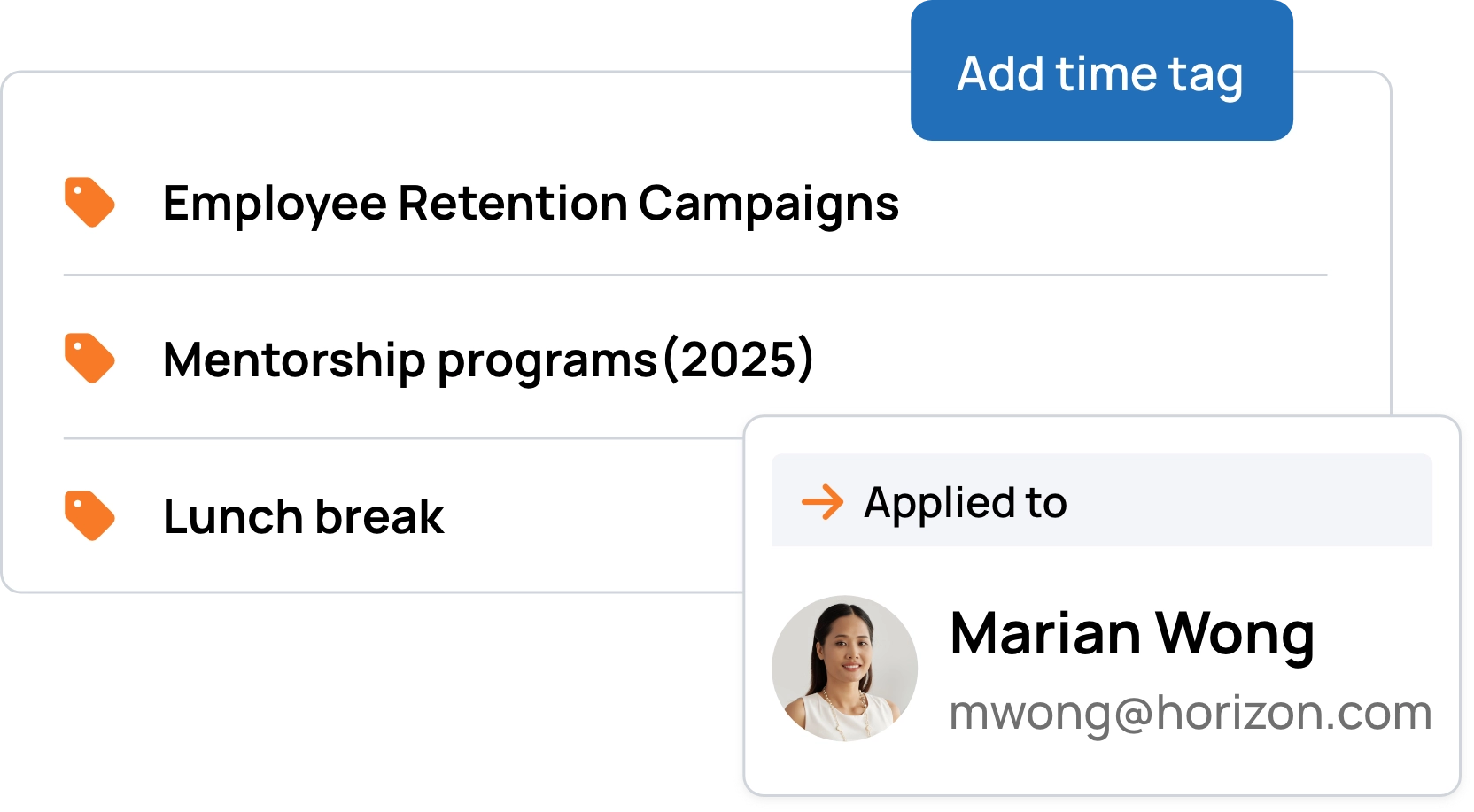 Add valuable context with tags