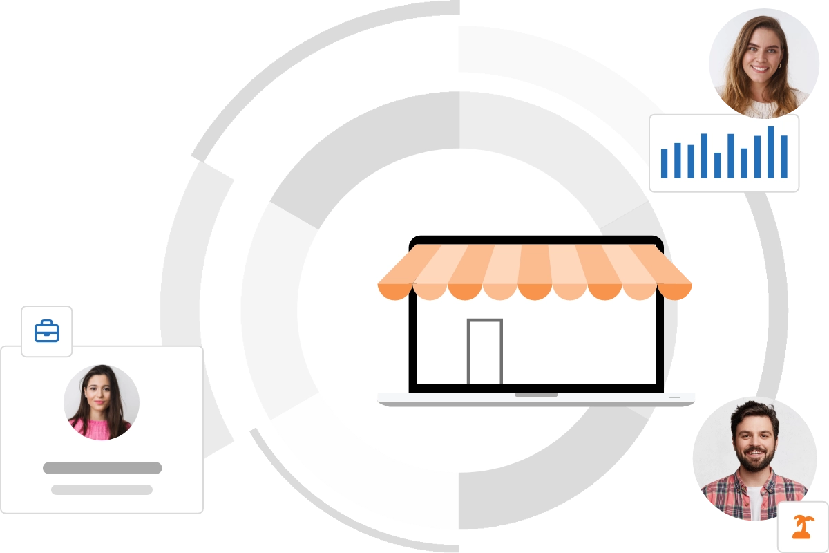 HR dashboard for small business team overview