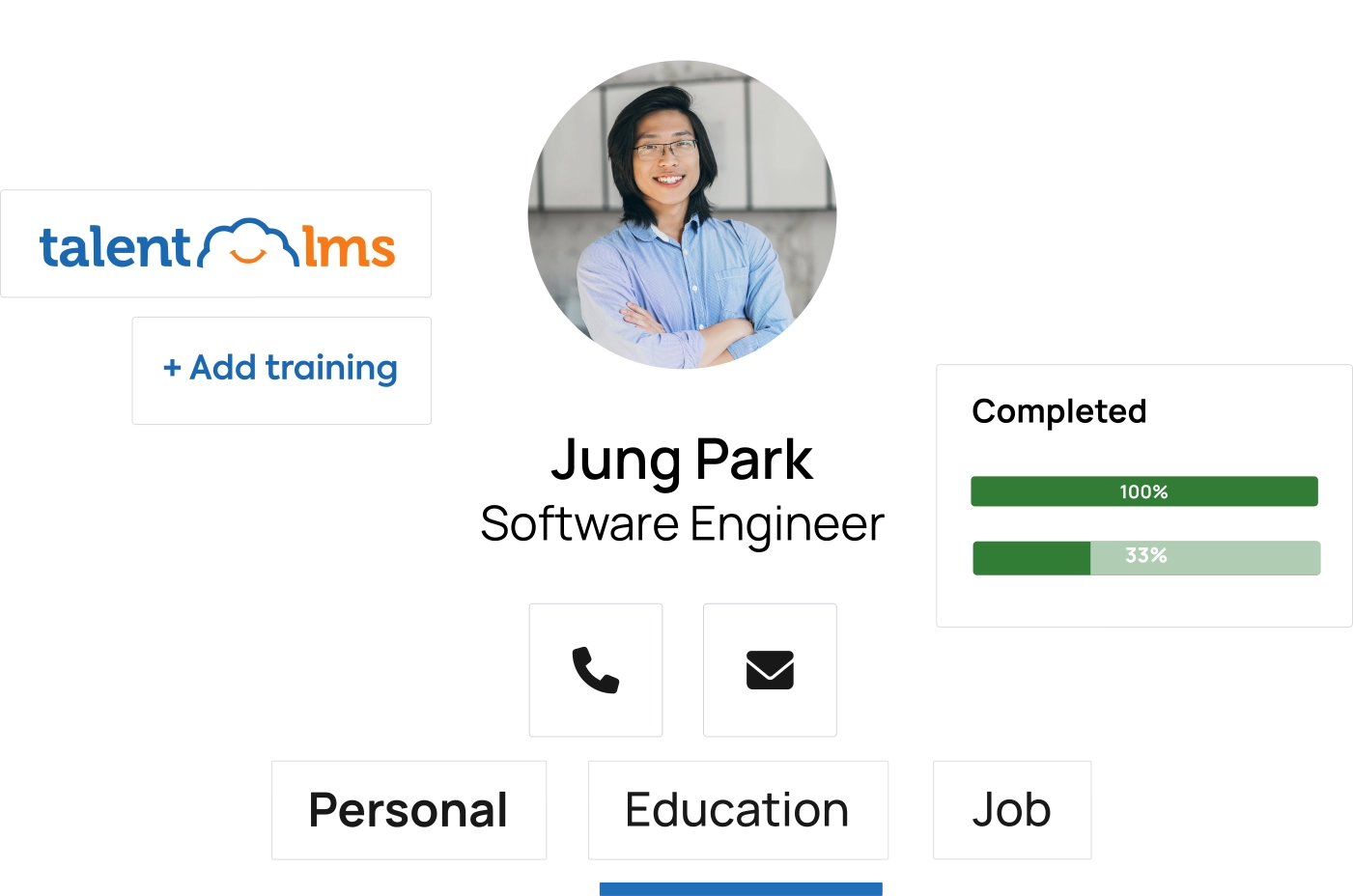 Seamless employee training